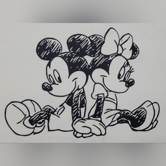 Made to order Minnie and Mickey Shirt - Picture 2 of 2